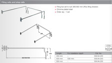 Filing Rails With Stop Rail