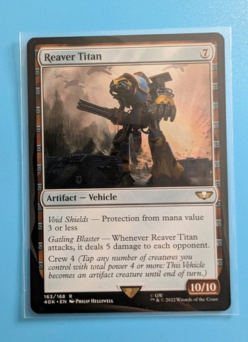 Reaver titan mtg warhammer - -,