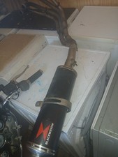 Yamaha Fazer 600 complete Exhaust  4 Into 1 Black Widow