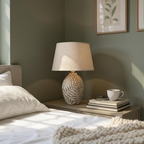 Stylish cream cement - cement, table