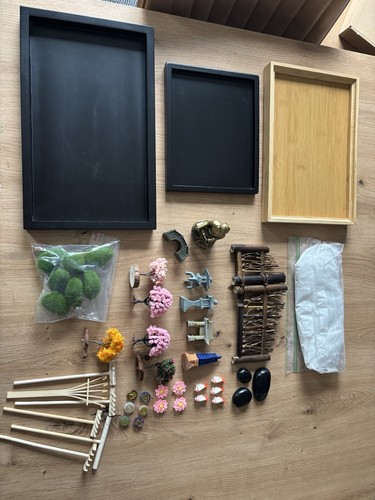Zen garden and - and, accessories