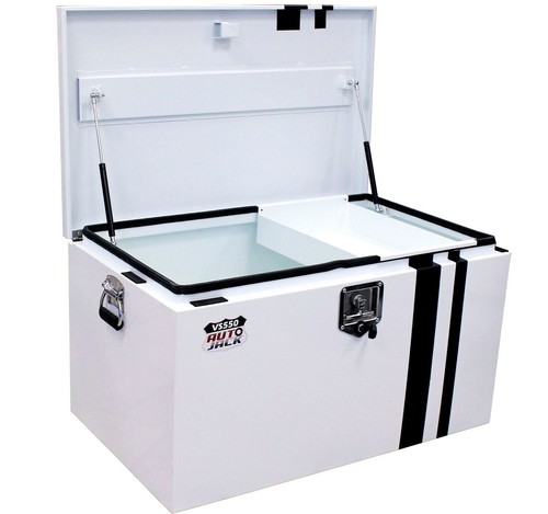 Large steel site tool box - box, –