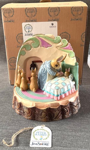 New boxed jim shore peter - new,