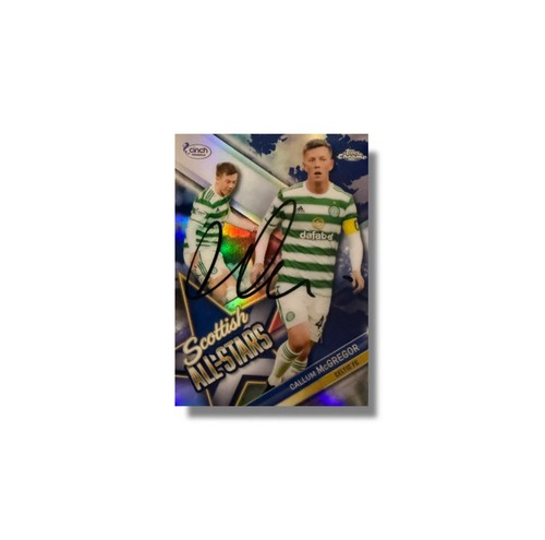 Signed mcgregor topps chrome - signed,