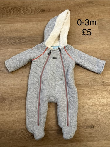 Ted baker baby pramsuit - 0-3m,