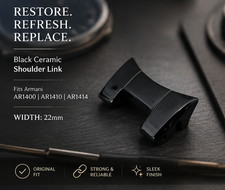Black top shoulder links - top, fits