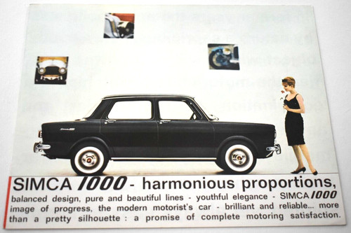 Simca 1000 sales - uk,