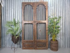 Pair Vintage Rustic Indian