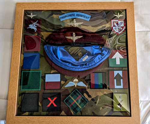 British army parachute - british,