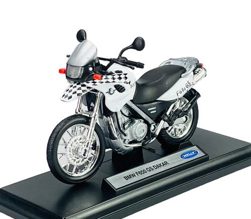 Welly bmw f650 dakar - f650, 1:18