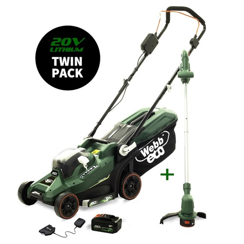 Webb 20v cordless lawn mower - cordless,