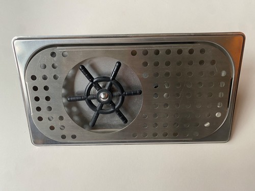 Stainless glass rinser - stainless,