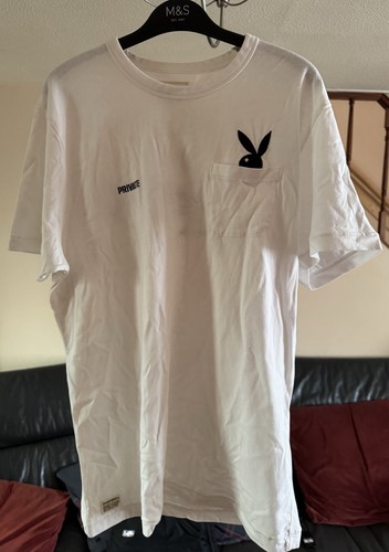 Men embroidered playboy t - embroidered,