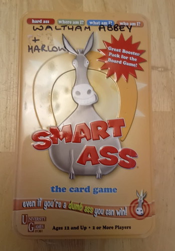 Smart ass the card game - -,