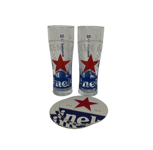 Heineken half pint glass - heineken, 0.0