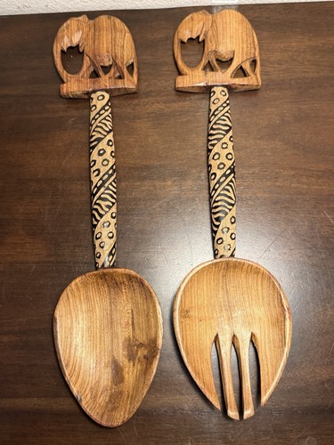 Vintage hand carved wooden - vintage,