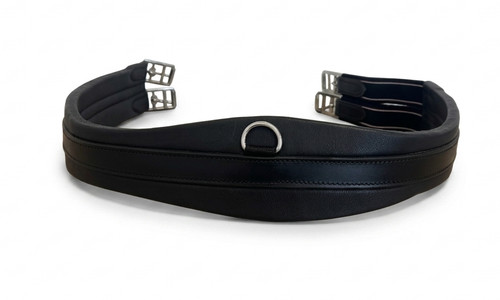 Leather horse girth soft - horse,