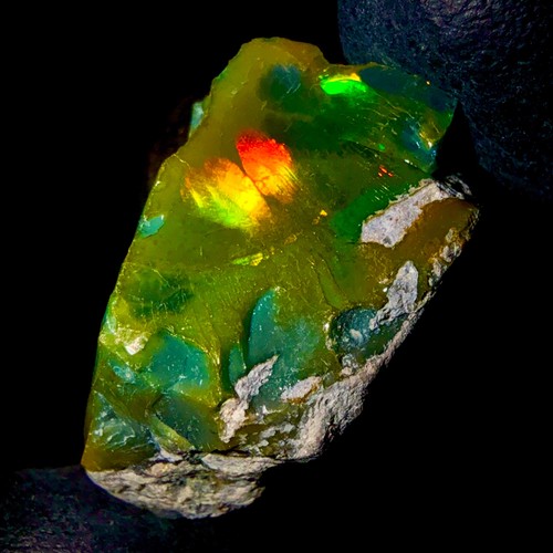 Opal gemstone natural - opal, fire