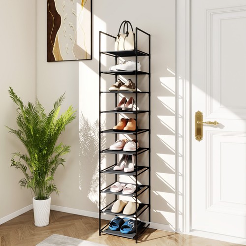 Tier metal shoe organizer - metal,