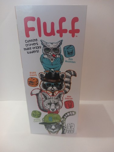 Fluff dice game family - dice, bluff