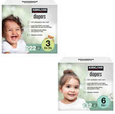 Kirkland Signature Super Absorbent Diapers Variety in Size and Counts*