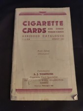 Book 'Cigarette cards & other