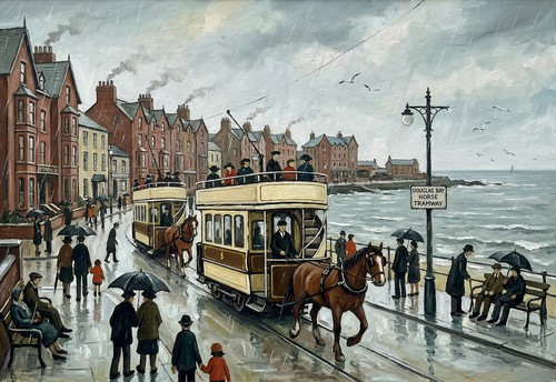 Douglas isle man trams - douglas, of