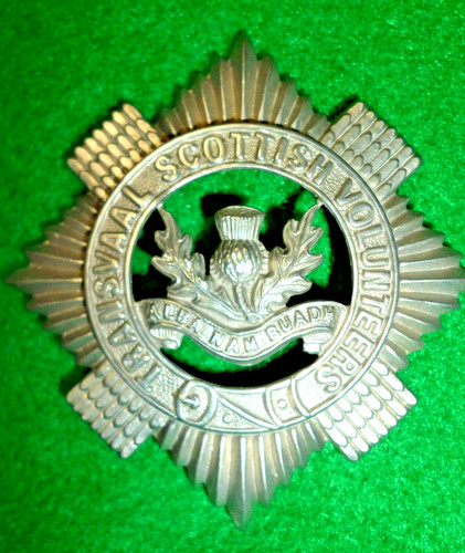 Transvaal scottish volunteers - scottish,