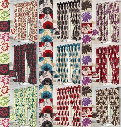 Floral designed fully - floral, lined