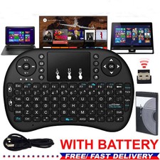 Mini Portable Wireless Keyboard Touchpad For Android Smart TV Box PC Laptop