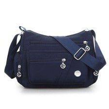 Women Ladies Multi Pocket Messenger Handbag Cross Body Bags Holiday Shoulder Bag