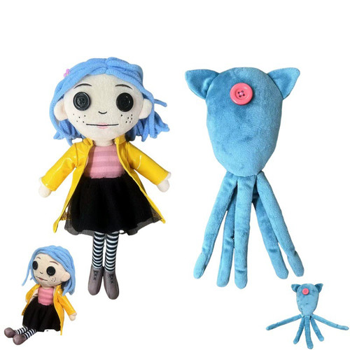 Coraline plush doll - plush,
