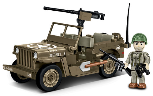 Cobi 3133 wwii willys - wwii,