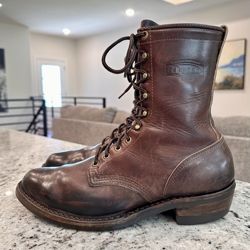Wesco boots men d brown - men's, 11