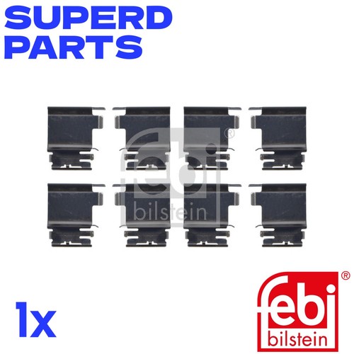 Brake pad fitting - fitting, rear