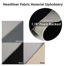 Foam Headliner Fabrics