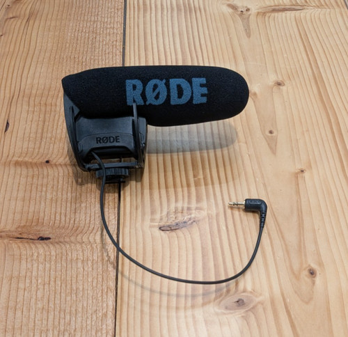 Rode videomic pro - camera, mount
