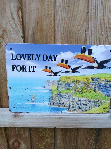 New tin sign lovely day - tin,