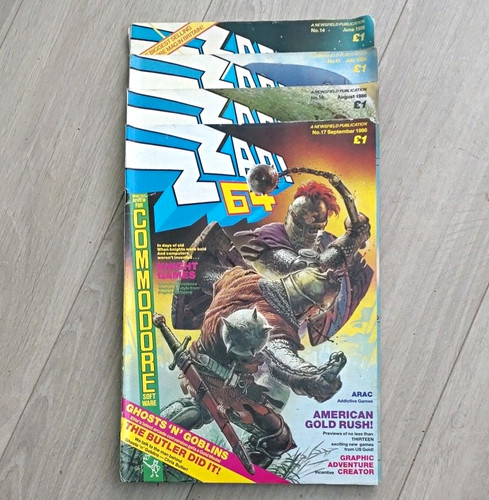 Zzap magazine issues 14 17 - magazine, 14-17
