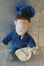 Vintage Postman Pat 11" Plush 1996 with Mail Bag *Please Read Description*