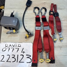 A Complete Set Of UNWIN Wheelchair Straps With Passenger Belt And Buckle