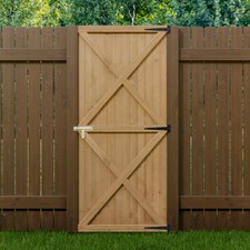 Backyard Wooden Gate