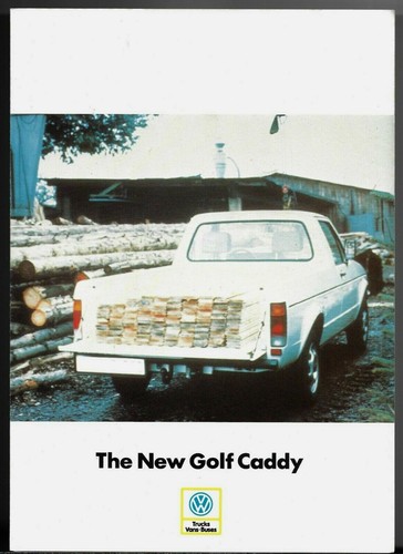 Volkswagen caddy pick - caddy, 1985