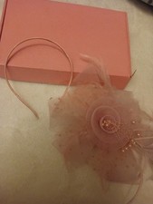 Pink Fascinator Headband for
