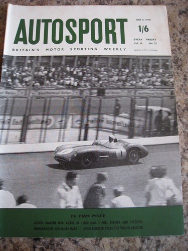 Autosport magazine jun - jun, 1958