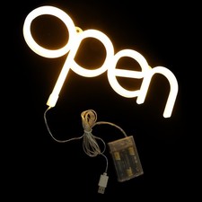 LED Open Sign Neon Open Sign for Restaurant Festival Party Layout