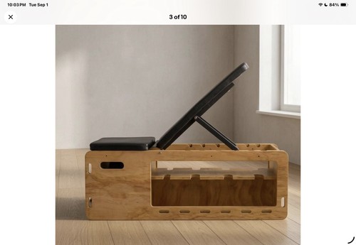 Multi use wooden exercise - -,