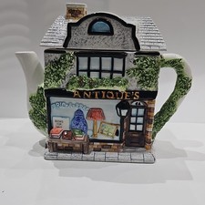 Ceramic Teapot Antiques Bric a