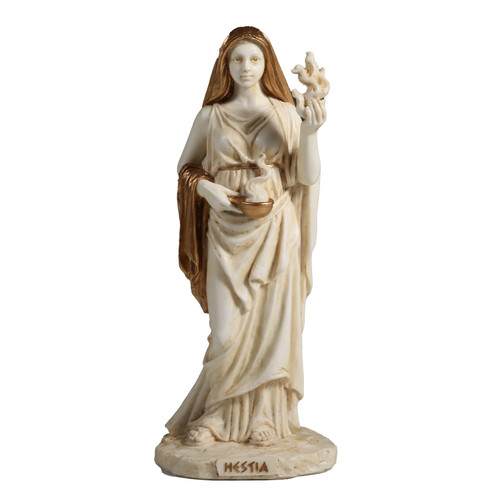 Hestia vesta goddess home - of,