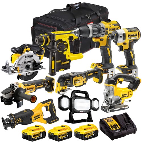 Dewalt 18v piece combo - xr, 9